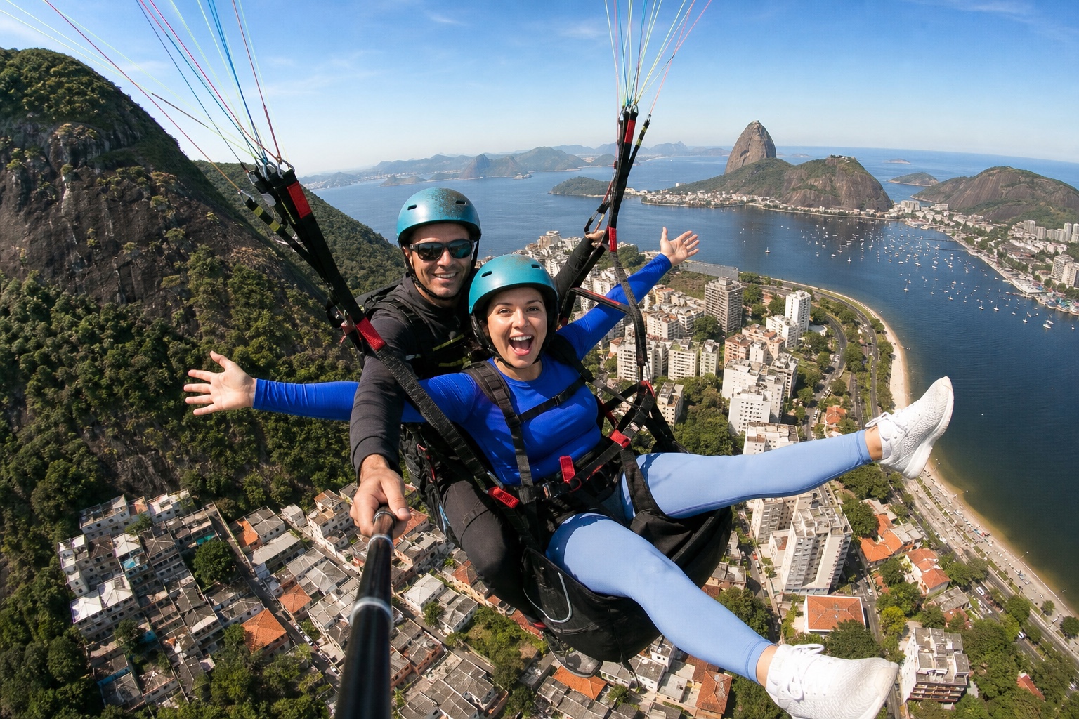 Tandem Flight in Rio de Janeiro