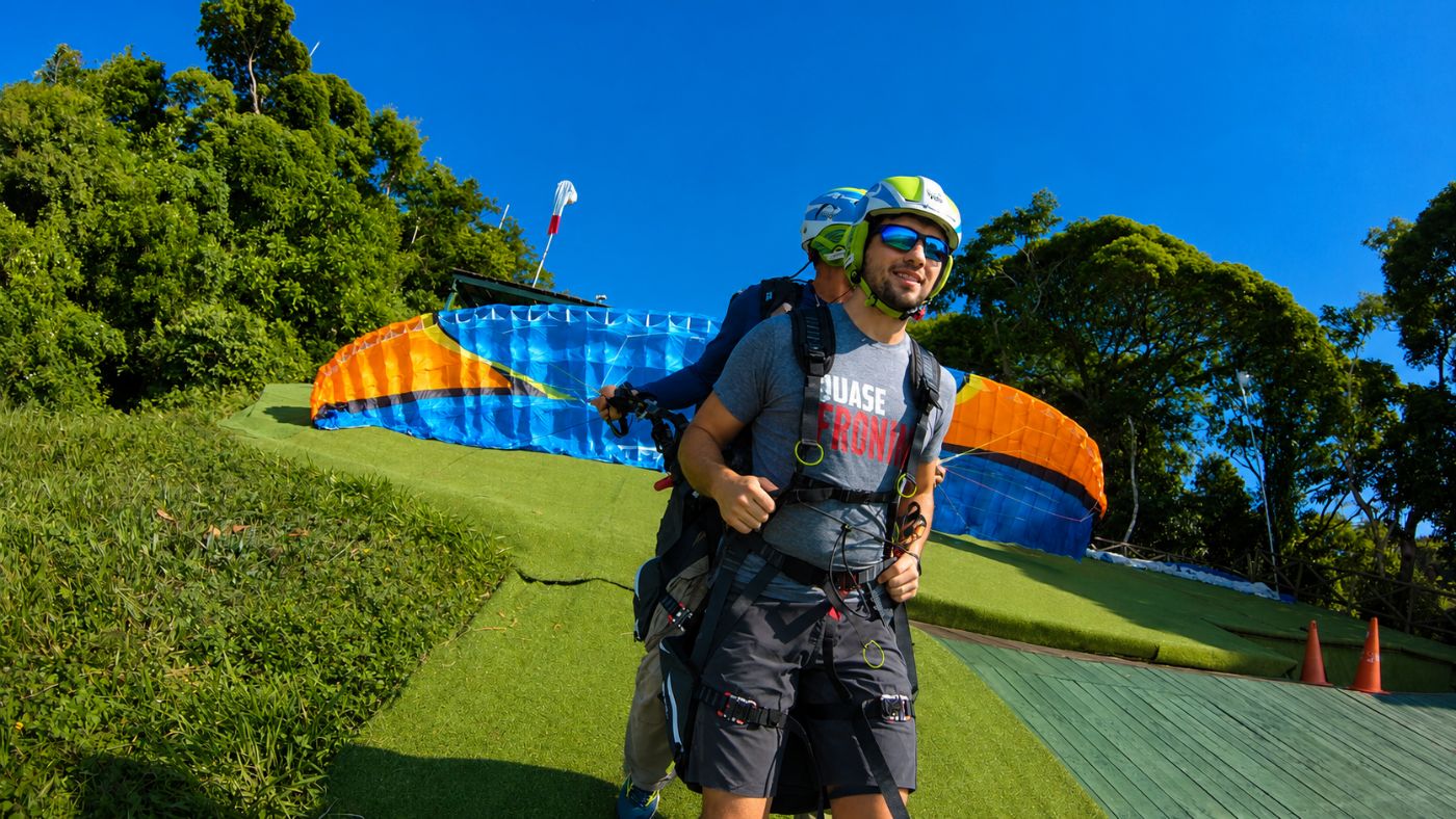 Tandem Flight in Rio de Janeiro