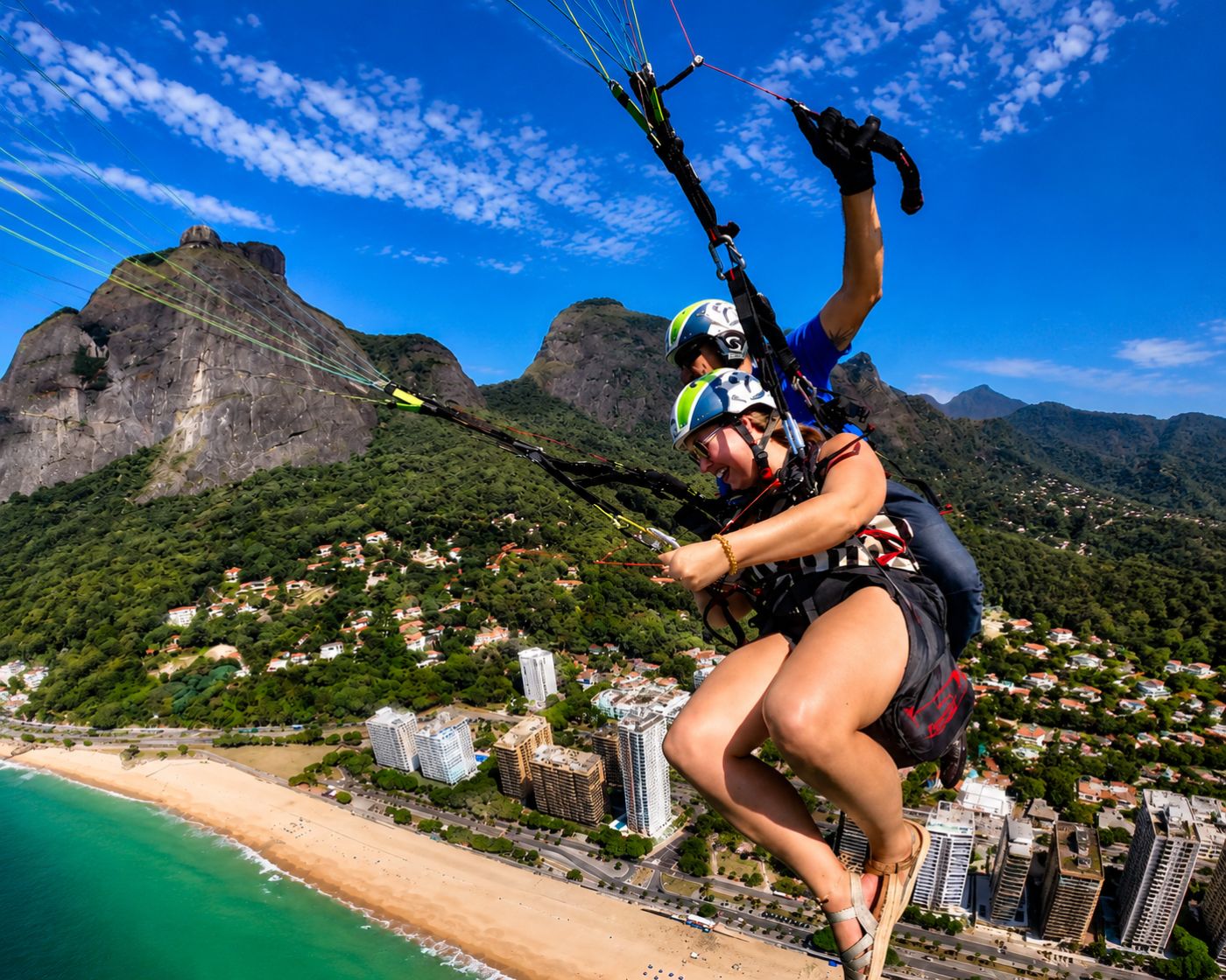 Tandem Flight in Rio de Janeiro