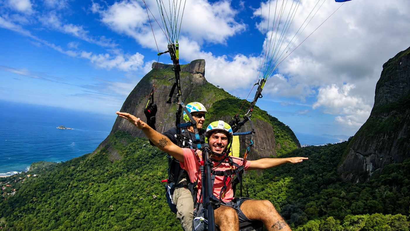 Tandem Flight in Rio de Janeiro